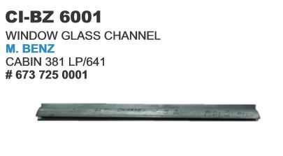 Window Glass Channel M Benz