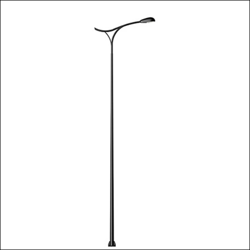 single arm street light pole