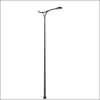 Single Arm Street Light Pole