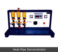 Heat Pipe Demonstrator - Metal Construction | 3 Heat Pipes, Digital Control Panel, Ac Power Supply, Thermocouple Temperature Sensors, 12v Operating Voltage