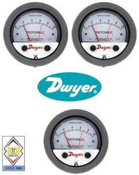 Dwyer A3003 Photohelic Pressure Switch Gauge Range 0-3.0 Inch w.c.