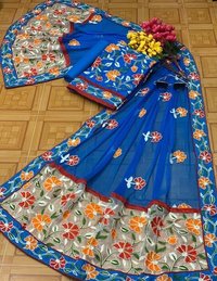 Designer Ladies Dress Material - Heavy Satin Jaam Cotton