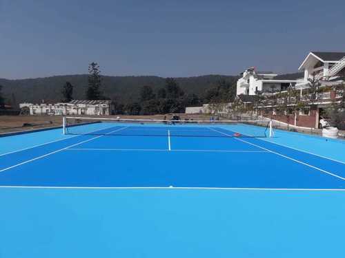 MOLDO  HPU 500 Cushion Sports Flooring for  Lawn Tennis Courts