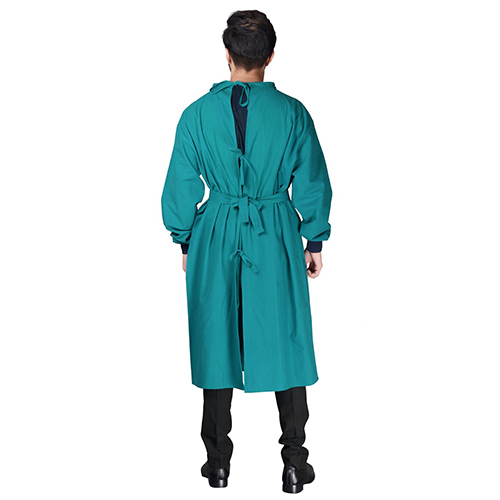 Green Surgical Apron By R. S. SURGICAL WORKS