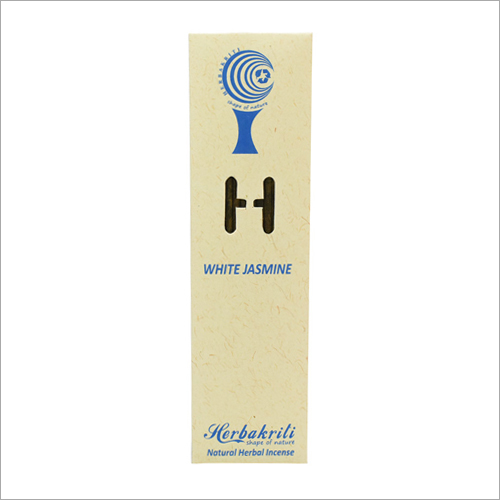 White Jasmine Incense Stick - 12 Sticks Pack, Calming Aroma, Non-Toxic, Eco-Friendly, Promotes Positivity and Relaxation