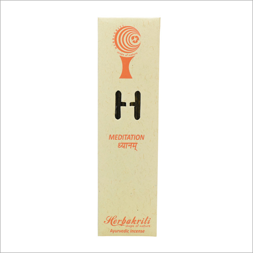 Meditation Incense Stick - 100% Natural Bamboo, 12 Sticks Pack, 1 Hour Burn Time | Eco-Friendly, Insect Resistant, Soothing Woody Aroma