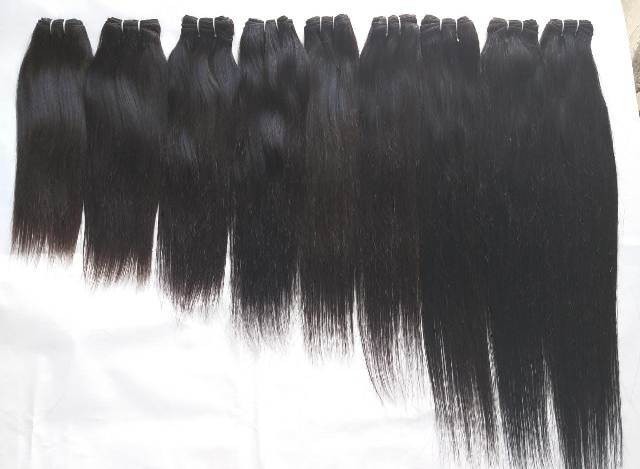 Unprocessed Straight Human Hair Extensions
