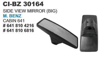 Side View Mirror Big M Benz Vehicle Type: 4 Wheeler