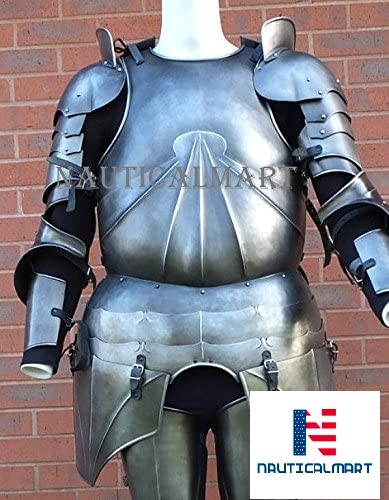 Steel Nauticalmart Larp German Armor Set