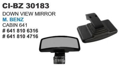 Down View Mirror M Benz