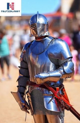 NauticalMart Medieval Knight Half Suit Of Armor