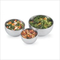 Stainless Steel Candy Bowl Angled Ss Double Wall 10 Cm 12 Cm 17 Cm A