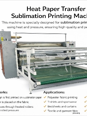 Sublimation Machine - Color: Green
