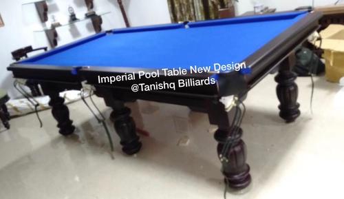 Pool Board Table - Blue Cloth