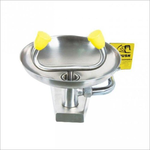 SS Wall Mounted Safety Eyewash