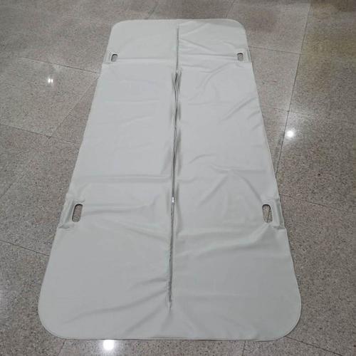 PVC white body bag with 4 handles in stock fast delivery CE FDA certificate
