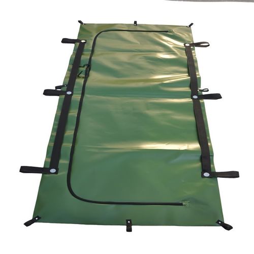 MORTUARY BAG 12 belt HANDLE - ADULT SIZE Dead body bag