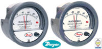 Dwyer A3006 Photohelic Pressure Switch Gauge Range 0-6.0 Inch w.c.