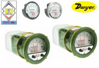 Dwyer A3008 Photohelic Pressure Switch Gauge Range 0-8.0 Inch w.c.