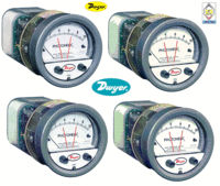 Dwyer A3010 Photohelic Pressure Switch Gauge Range 0-10 Inch w.c.