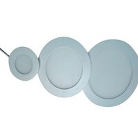 White 15 Watt Round Panel Light