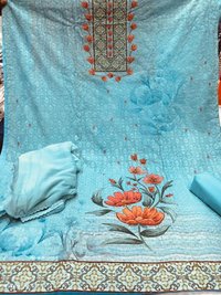 Digital printed dress material