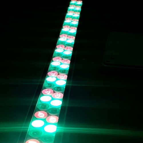 120 Watt linear multi color led light