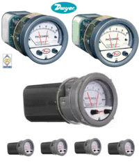 Dwyer A3020 Photohelic Pressure Switch Gauge Range 0-20 Inch w.c.