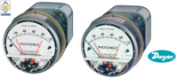 Dwyer A3025 Photohelic Pressure Switch Gauge Range 0-25 Inch w.c.