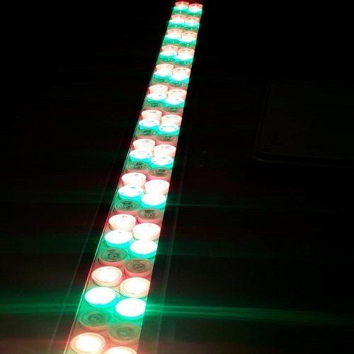 50 Watt multi color led light