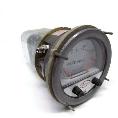 Dwyer A3050 Photohelic Pressure Switch Gauge Range 0-50 Inch w.c.
