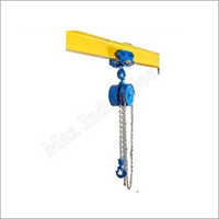 Chain Pulley Block With Pull Push Trolley - Heavy-duty Steel, Compact Design For Enhanced Lift Efficiency