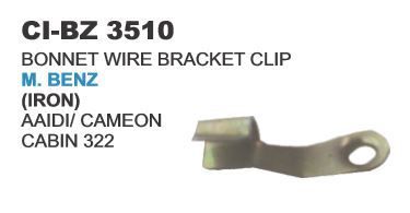 Bonnet Wire Bracket Clip M Benz