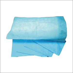 Blue Disposable Pillow Cover - Quality Approved Raw Material, Standard Size, Sky Blue Color | Comfortable and Ideal for Hospital Use