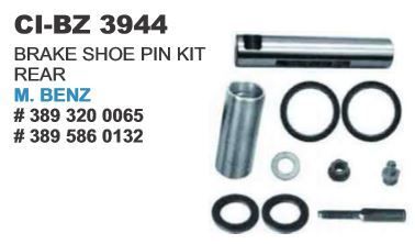 Brake Shoe PIN KIT Rear M Benz