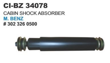 Cabin Shock Absorber M Benz - Steel, 50mm Diameter, 300mm Length | Smooth Ride, Durable Design, Reduced Vibration