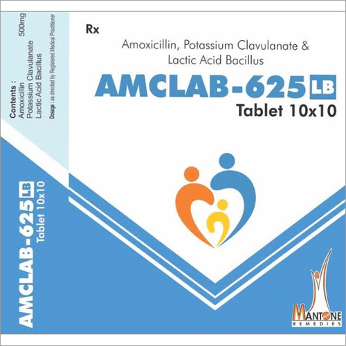 Amclab-625 Lb Tablets General Medicines