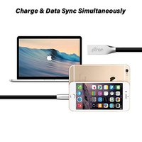 pTron Dual 2 in 1 Charging USB Cable for Micro USB & iOS Smartphones