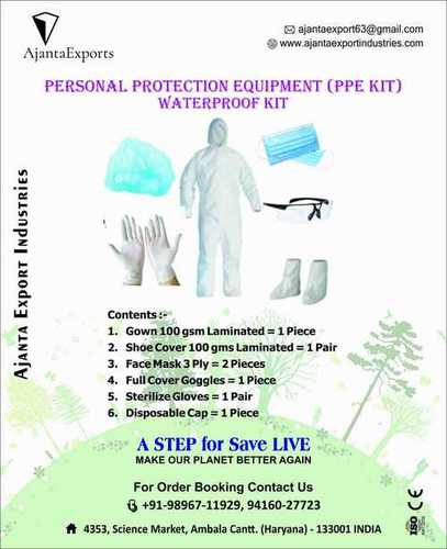 personal protection equipment ppe kit
