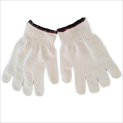 Washable Poly Cotton Knitted Gloves