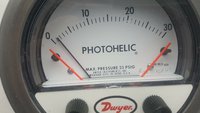 Dwyer A3150 Photohelic Pressure Switch Gauge Range 0-150 Inch w.c.