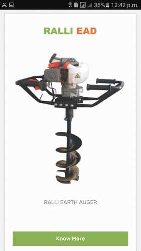 Earth Auger Machine