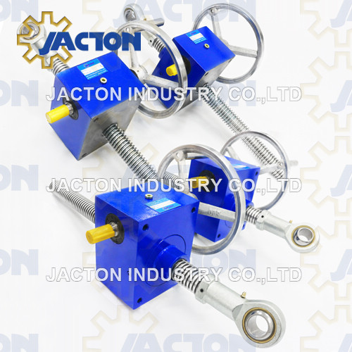 5 Ton Motor and screw jack assemblies can be installed in any position.