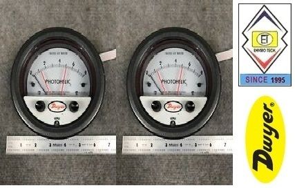 Dwyer A3205 Photohelic Pressure Switch Gauge Range 0-5 psi.