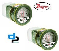 Dwyer A3202 Photohelic Pressure Switch Gauge Range 0-2 psi