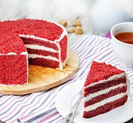 Egg-less Red Velvet Cake Premix