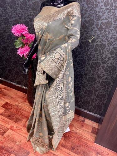 Meena Work Silk Saree