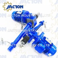 380mm lift mechanical electric screw jack 25 kN lifting force with proximity switches