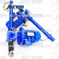 380mm lift mechanical electric screw jack 25 kN lifting force with proximity switches