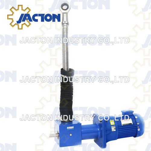 heavy duty electric screw jacks 100 kN force 1180mm electric screw jack lift